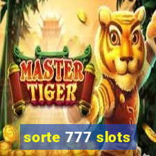 sorte 777 slots